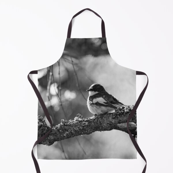 Item preview, When the summer comes. European pied flycatcher bw designed and sold by Jouko Lehto Photography.