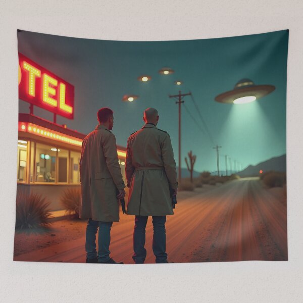 Item preview, Desert Lights: The Encounter designed and sold by AlienInkvasion.