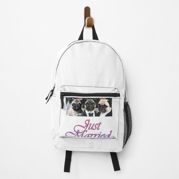 Item preview, Cute Fat Pug Couple Just Married designed and sold by Christopher Faxon.
