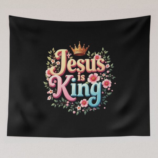 Item preview, Beautiful Jesus Is King Design designed and sold by aqua1001.