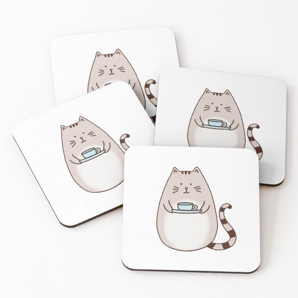 Item preview, Tabby Coffee Cat designed and sold by cherrycandy321.