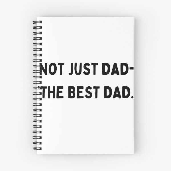 Item preview, Not Just Dad – THE BEST DAD | Cool Father's Day Gift Idea designed and sold by mamapreranaco.
