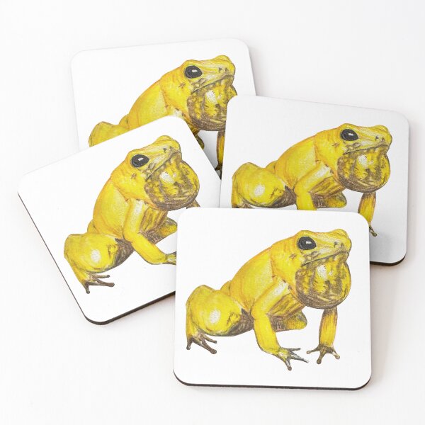 Item preview, Golden poison frog (Phyllobates terribilis) designed and sold by DoodleSnake58.