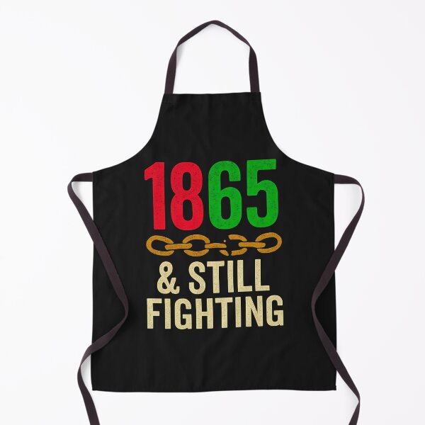 Item preview, 1865 & Still Fighting:  Juneteenth Freedom Design With Broken Chains designed and sold by elynne9.