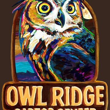 Artwork thumbnail, Owl Ridge Raptor Center Great Horned Owl by OwlRidgeRaptor