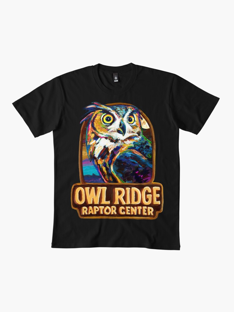 Thumbnail 2 of 4, Premium T-Shirt, Owl Ridge Raptor Center Great Horned Owl designed and sold by OwlRidgeRaptor.