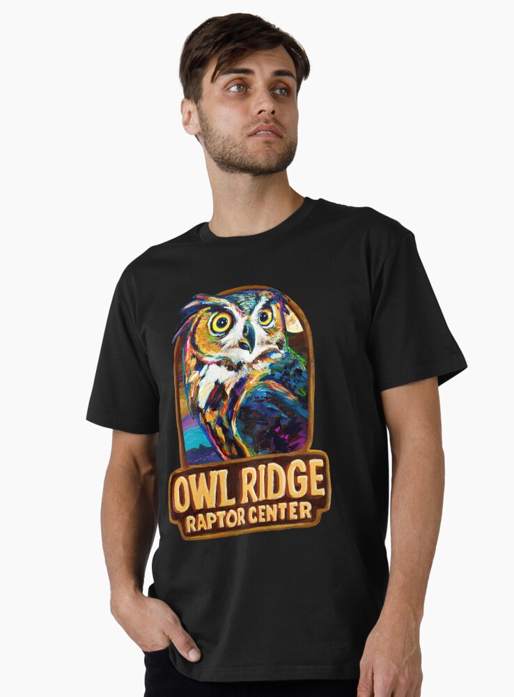 Thumbnail 1 of 4, Premium T-Shirt, Owl Ridge Raptor Center Great Horned Owl designed and sold by OwlRidgeRaptor.
