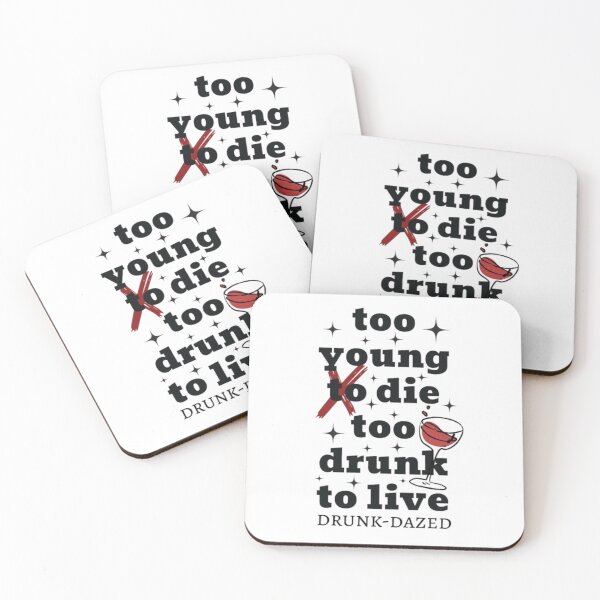 Item preview, Drunk-Dazed Graphic designed and sold by MintMochaMatcha.