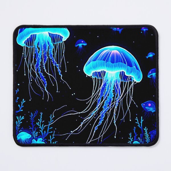 Item preview, Bioluminescent Jellyfish Dream designed and sold by Health And Fitness Posts e-Store.