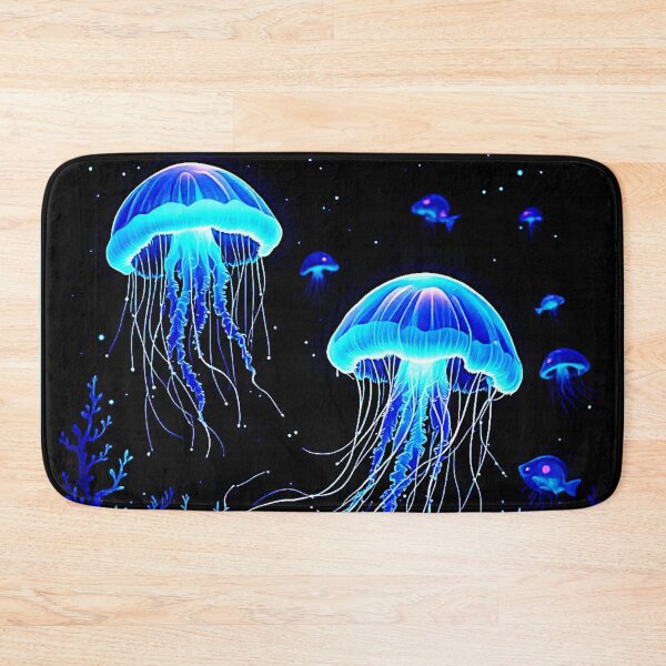 Item preview, Bioluminescent Jellyfish Dream designed and sold by Health And Fitness Posts e-Store.