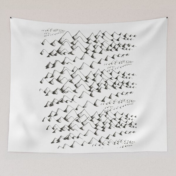 Item preview, Peaks and troughs designed and sold by Glenbobagins.