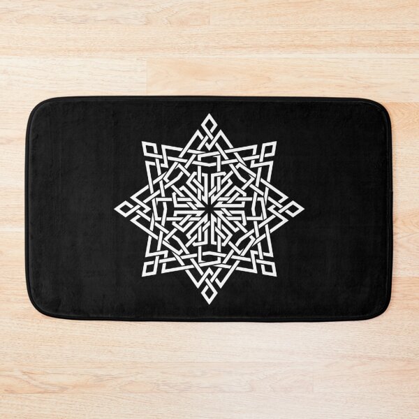 Item preview, Unique Black and White Decorated Star Design designed and sold by Tarjiart.