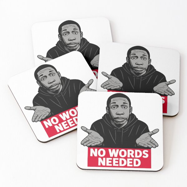 Item preview, Khaby Lame Inspired Shirt Design – "No Words Needed" Meme Art designed and sold by NAVOZKA.