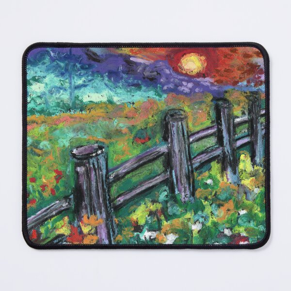 Item preview, Rainbow Bridge Cross Over- A Lost Pet Santuary Painting designed and sold by SomeChicksArt.