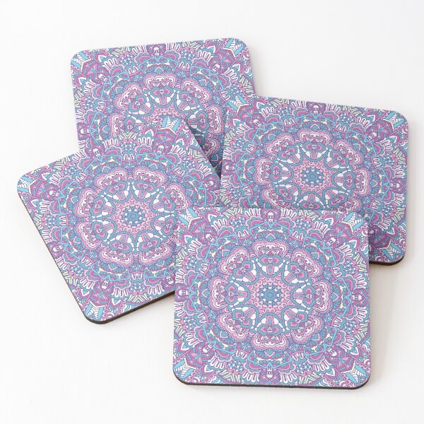 Item preview, Purple, Pink, & Blue Mandala  designed and sold by GracefulGiftsCA.