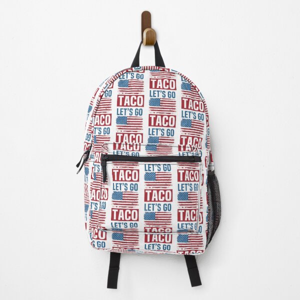 Item preview, Let's Go Taco Meme Funny Taco Man Political Humor Protest Taco designed and sold by HalloweenGift.
