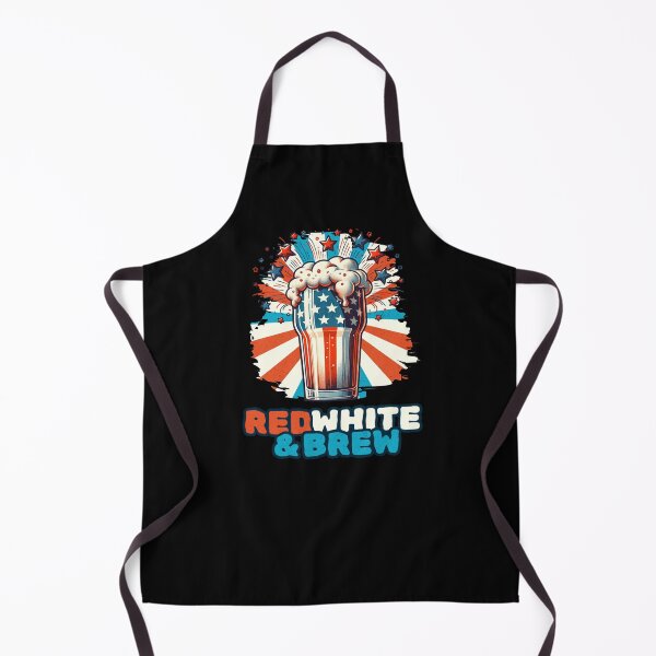 Item preview, Red, White & Brew - Patriotic Beer Blast Vintage designed and sold by KZbubble.