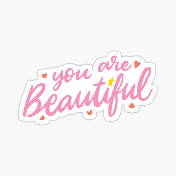 Item preview, You Are Beautiful designed and sold by Trialloja.