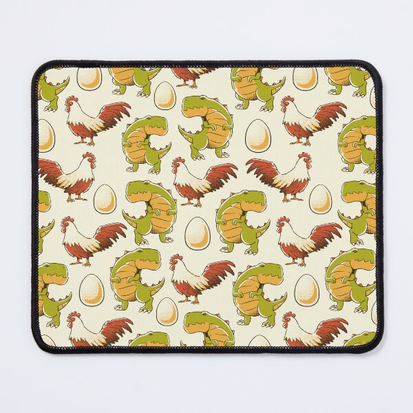 Item preview, Egg Chicken and Dinossaur Pattern by Tobe Fonseca designed and sold by Tobe Fonseca®.