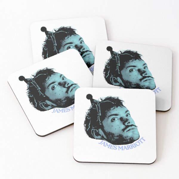 Item preview, JAMES MARRIOTT sticker  designed and sold by byskyesgraphics.
