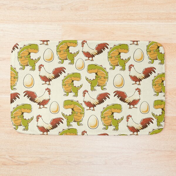 Item preview, Egg Chicken and Dinossaur Pattern by Tobe Fonseca designed and sold by Tobe Fonseca®.