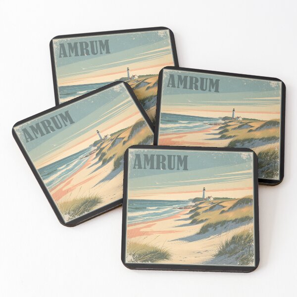 Item preview, Amrum North Sea Beach designed and sold by blankshirt.