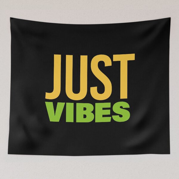 Item preview, Just Vibes in Yellow and Green designed and sold by Memes N Lore .