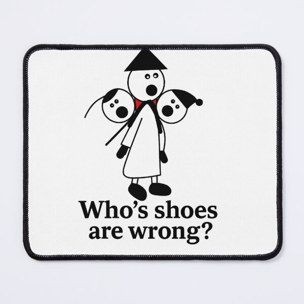 Item preview, Wrong Shoes designed and sold by Kimmy and Zamiah Art.
