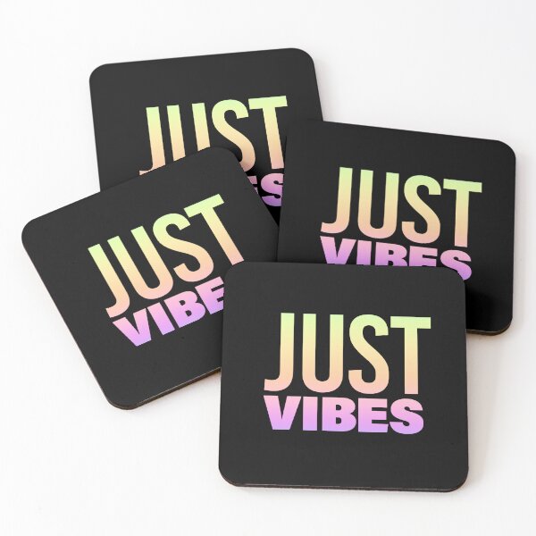Item preview, Just Vibes in Neon Gradient  designed and sold by Memes N Lore .