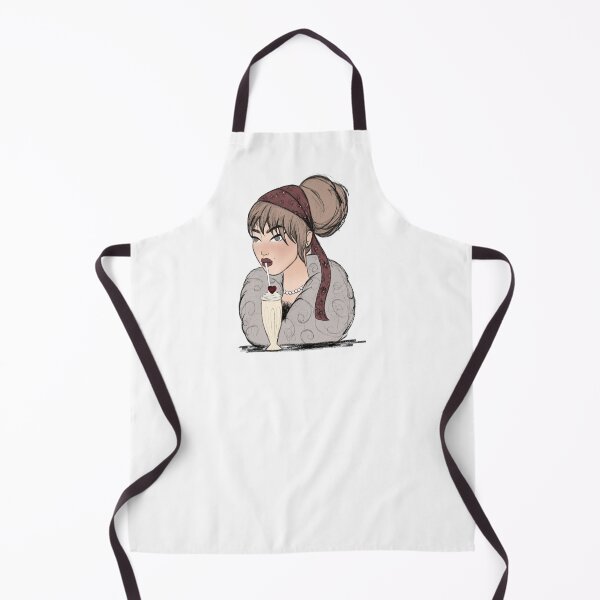 Item preview, Milkshake girl illustration designed and sold by FromMeTuYou.