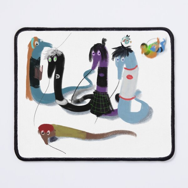 Item preview, Danny Phantom characters as worm on a string designed and sold by Danis-artss.