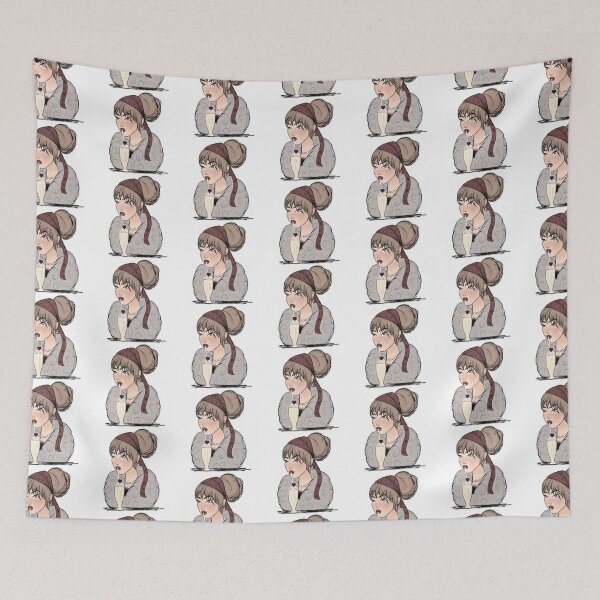 Item preview, Milkshake girl illustration designed and sold by FromMeTuYou.