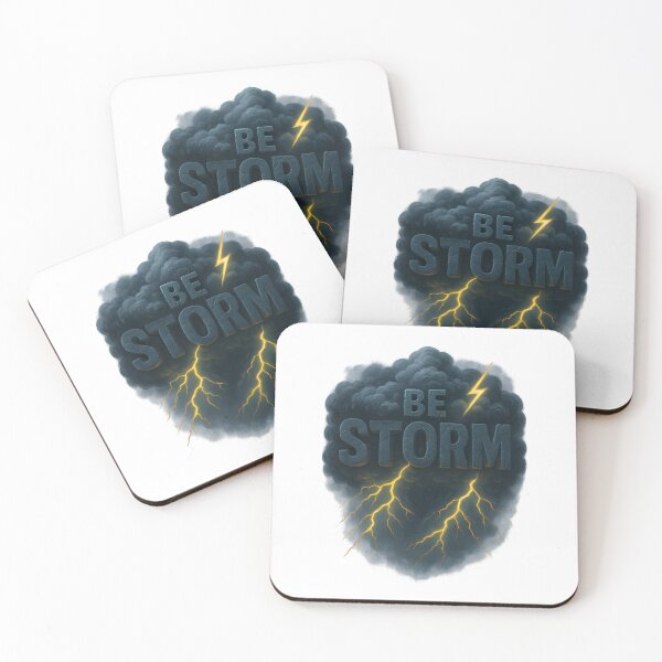 Item preview, Be The Storm - Powerful Lightning Cloud 3D Design designed and sold by WolfPixelRo.
