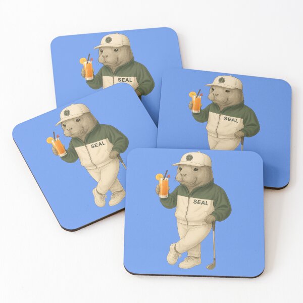 Item preview, Funny Golfing Animals - Seal designed and sold by VISIONARTIST.