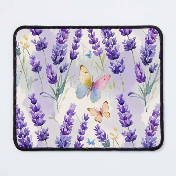 Item preview, Lavender Breeze – Pastel Butterflies in Bloom designed and sold by Mos Thainique.