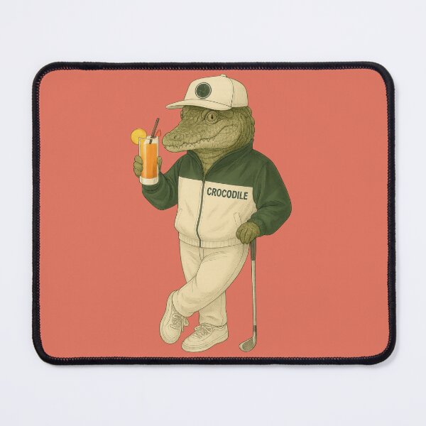 Item preview, Funny Golfing Animals - Crocodile designed and sold by VISIONARTIST.