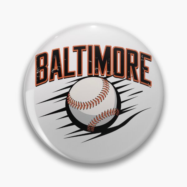 Artikelvorschau, Baltimore Baseball entworfen und verkauft von 123ks.