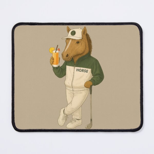 Item preview, Funny Golfing Animals - Horse designed and sold by VISIONARTIST.