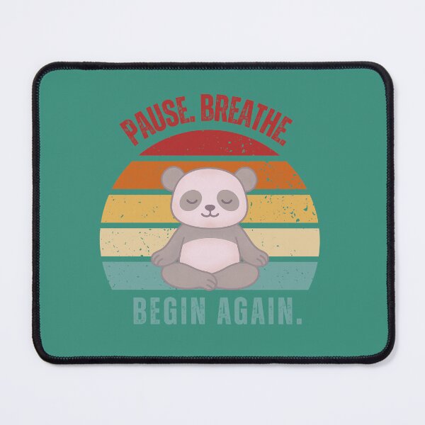 Item preview, PAUSE. BREATHE. BEGIN AGAIN designed and sold by mindyourco.