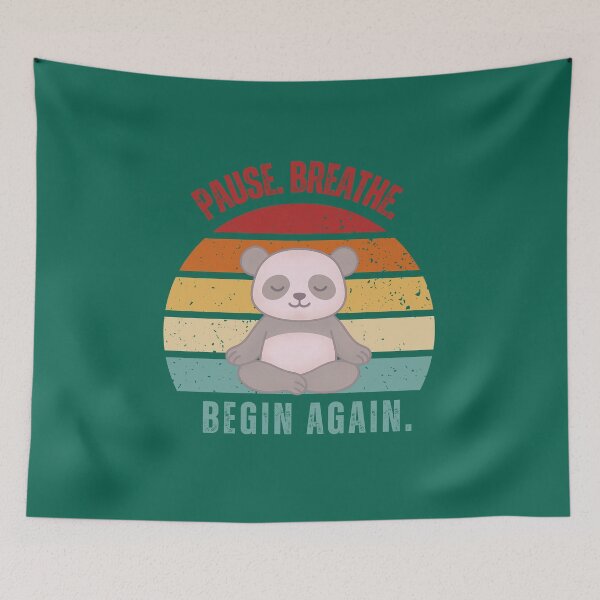 Item preview, PAUSE. BREATHE. BEGIN AGAIN designed and sold by mindyourco.
