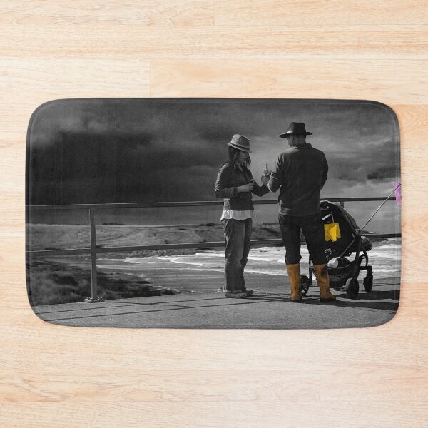 Item preview, Dramatic seascape with parents and child designed and sold by Steviegray.