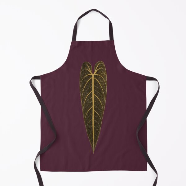 Item preview, Gold Foil Queen Anthurium Leaf Botanical Art designed and sold by Planthem.