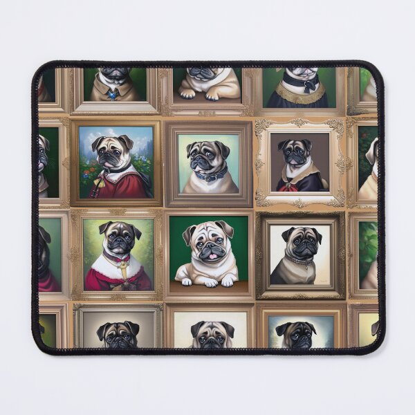 Item preview, Cute Fat Pug Artwork designed and sold by Christopher Faxon.