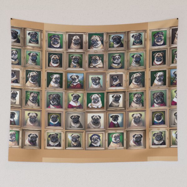 Item preview, Cute Fat Pug Artwork designed and sold by Christopher Faxon.