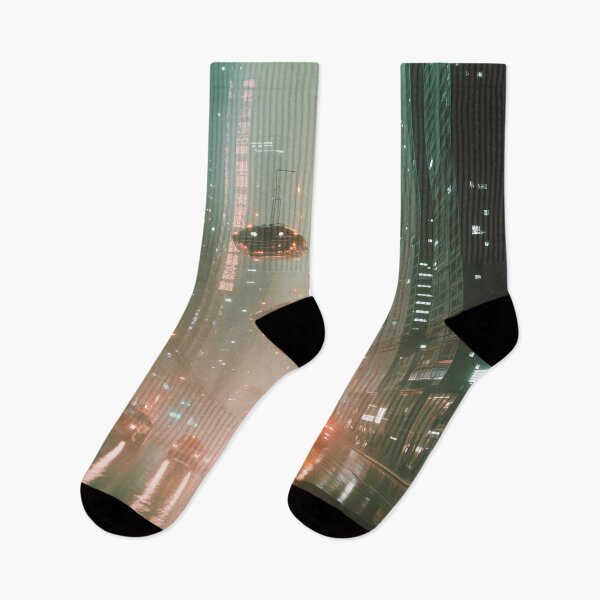 Item preview, Cyberpunk City At Night designed and sold by Rtymer.