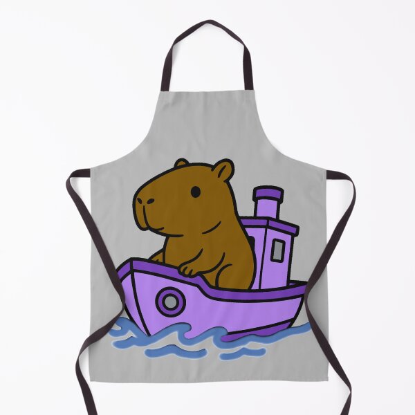 Item preview, Capybara Tug Boat - Purple designed and sold by AngelMiette.