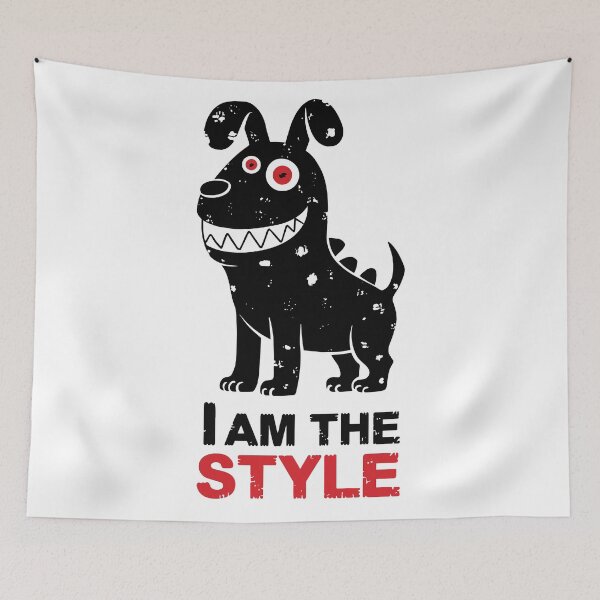 Item preview, Crazy dog designed and sold by QuanntixArt.
