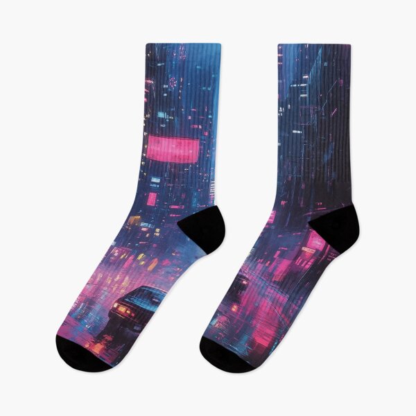 Item preview, Cyberpunk City At Night designed and sold by Rtymer.