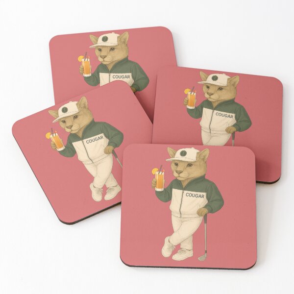 Item preview, Funny Golfing Animals - Cougar designed and sold by VISIONARTIST.