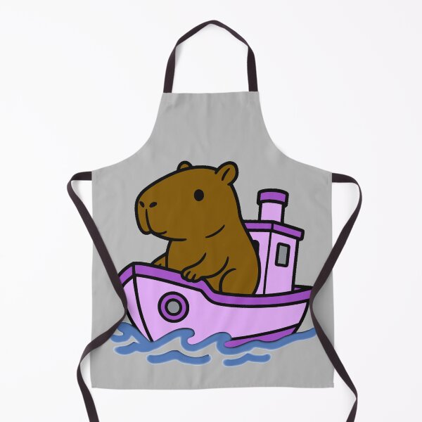 Item preview, Capybara Tug Boat - Violet designed and sold by AngelMiette.